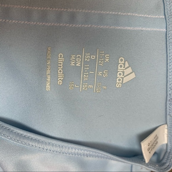 ADIDAS Baby Blue Canada Olympic Sport T Shirt M - Picture 6 of 8